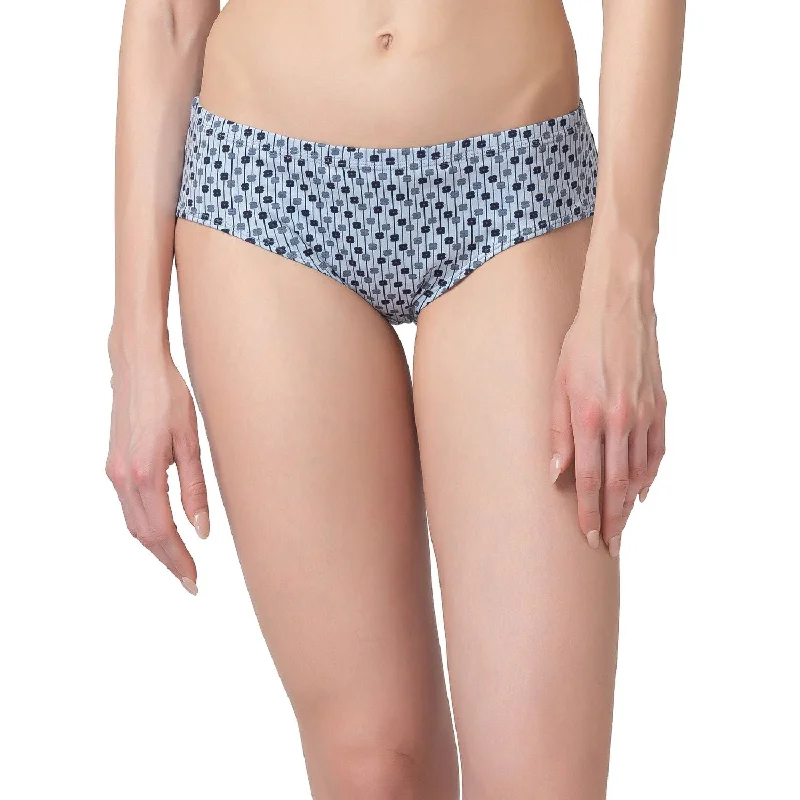 Women's Cotton Hipster Printed Panty - Pack of 3 CSP3-045Multi