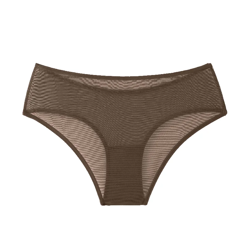 The Julie Everyday Sheer Mesh Hipster in NoHo (Deep Nude)