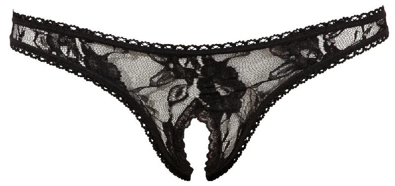 Cottelli Collection Open Crotch String