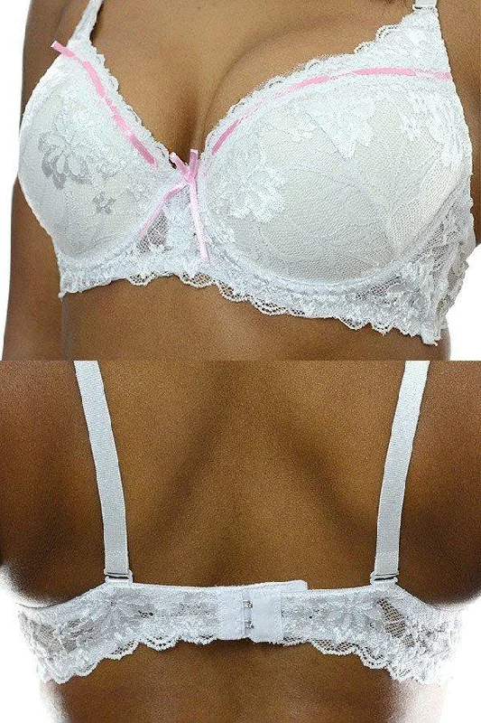 Lace Convertible Bra & Boyshort Set