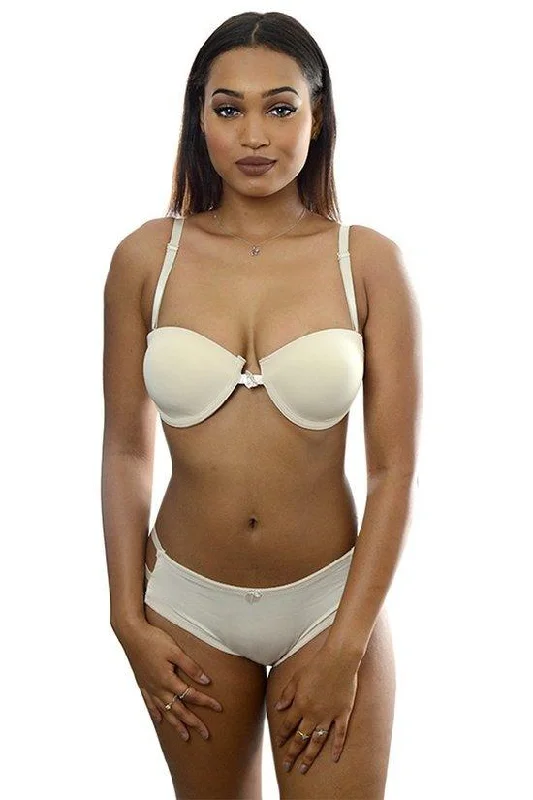 Cut Out Caged Bra & Cut Out Bottom