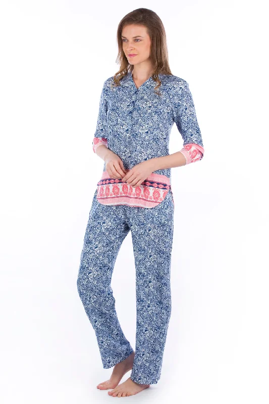 Easy Abstract Kurta Pyjama Set