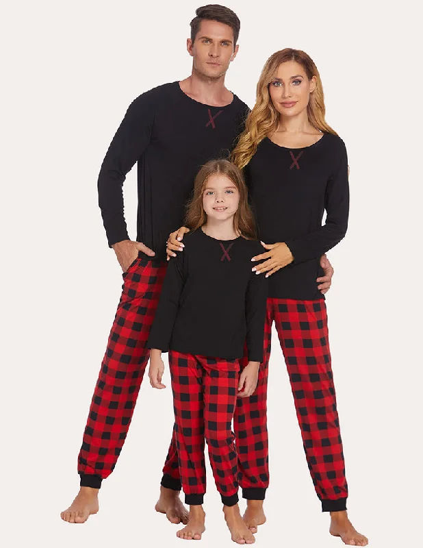 Ekouaer Christmas Soft Pajamas Set