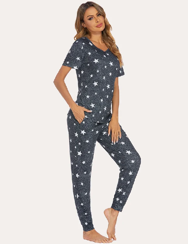 Ekouaer Summer Pajamas Set