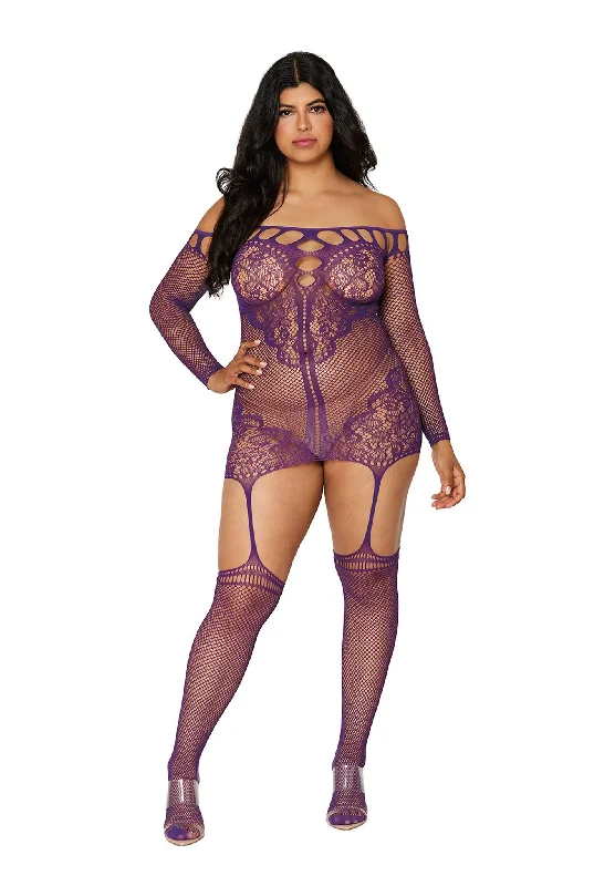 PLUS SIZE / AUBERGINE