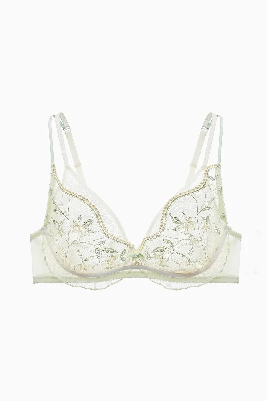 Freesia Ultra-thin Embroidery Bra