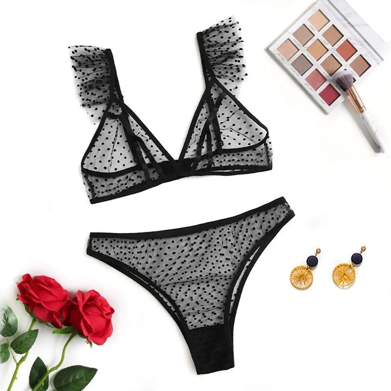 Mesh underwear set