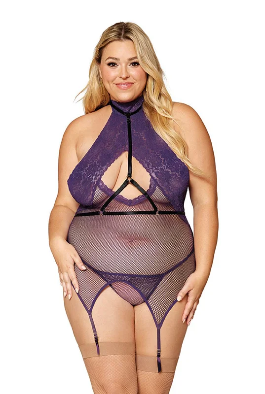 PLUS SIZE / AUBERGINE