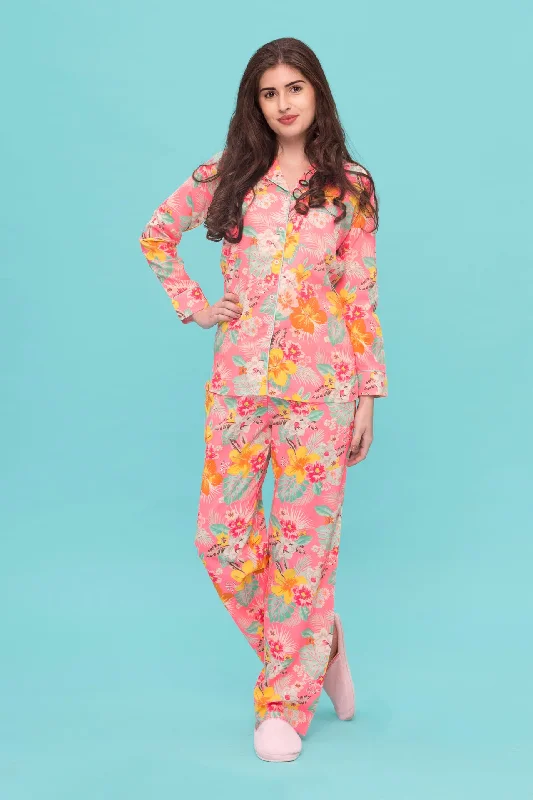 Tropical Palms Pyjama Set