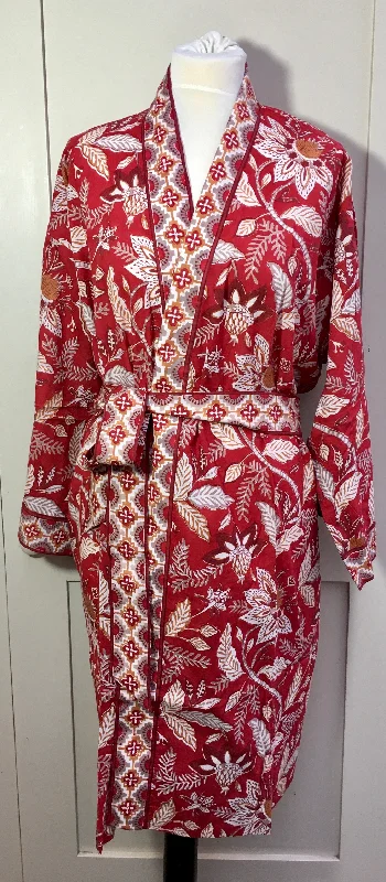 Anokhi Carmen Midi Dressing Gown