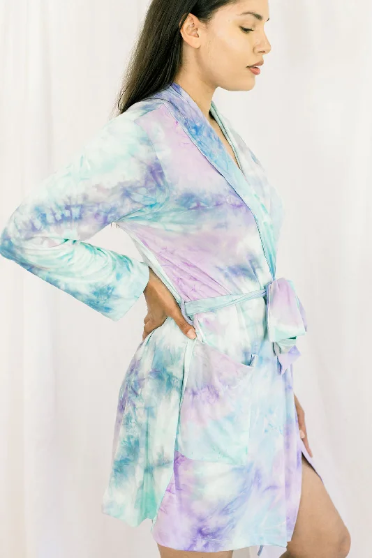 Cozy Purple Sky Robe II