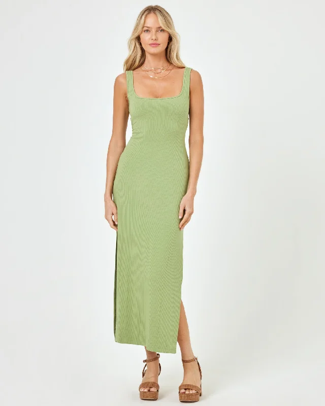 Mara Dress - Light Olive