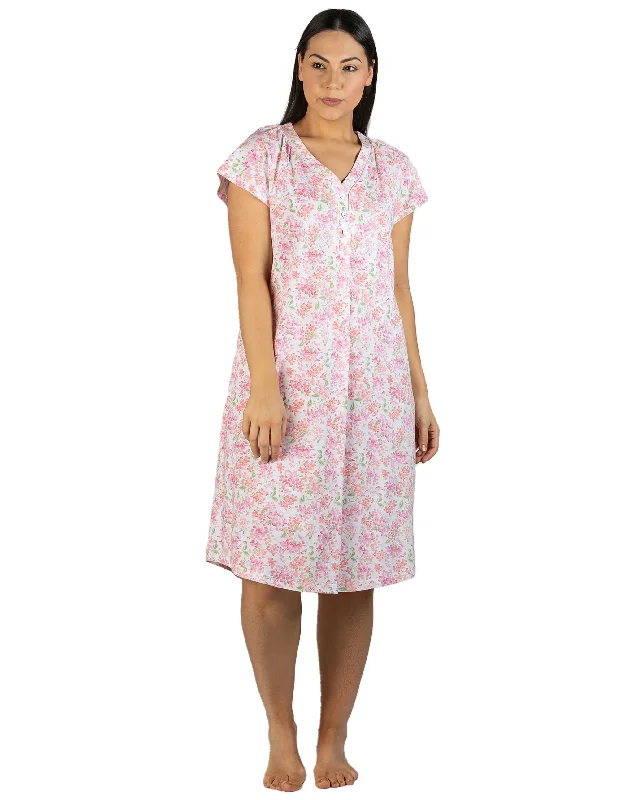 Schrank hydrangea short sleeved nightie sk312h