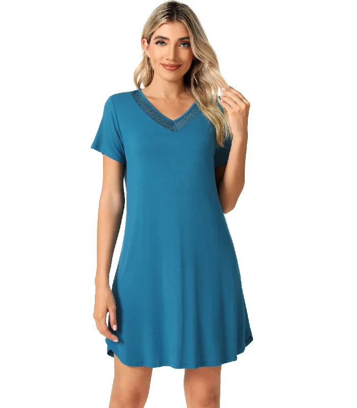 Teal Blue / S / 95% Viscose from Bamboo, 5% Spandex