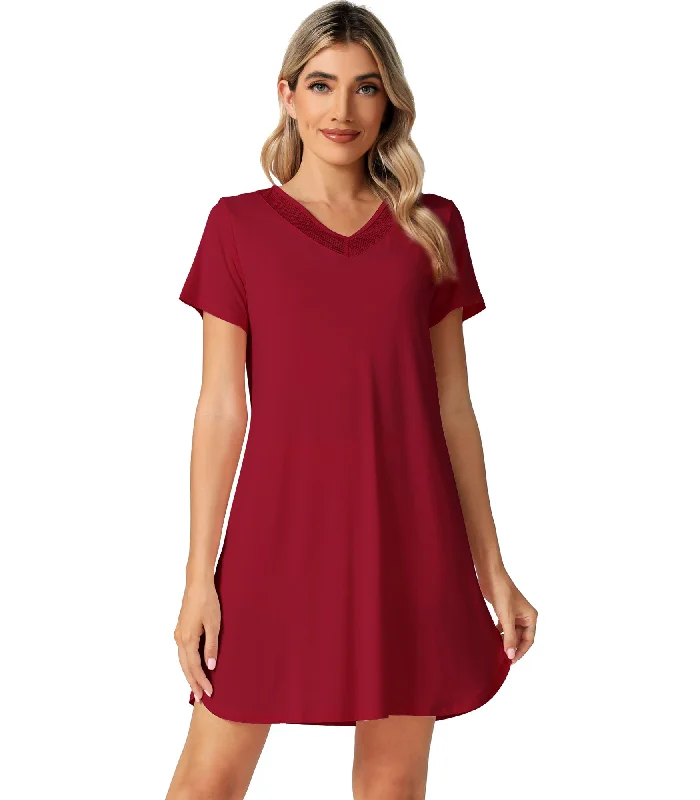 Wine Red / S / 95% Viscose from Bamboo, 5% Spandex