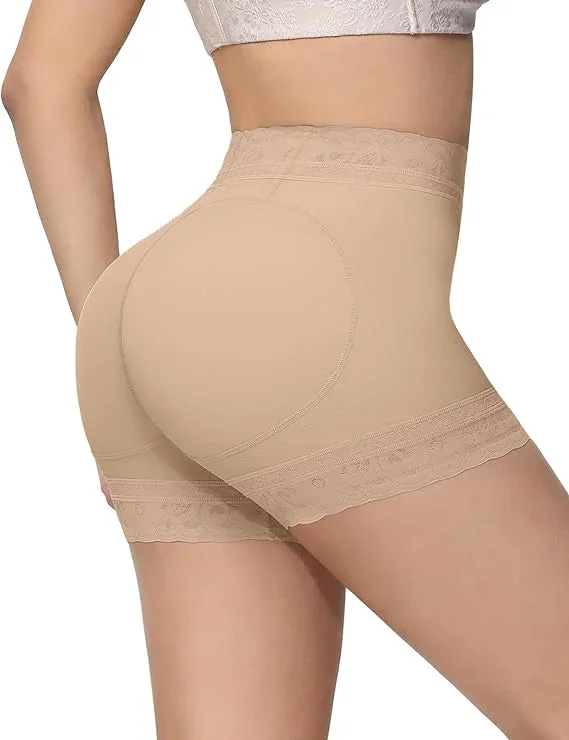 Butt Lifter Panties Faja Shapewear for Women Tummy Control Shorts with Cut Outs