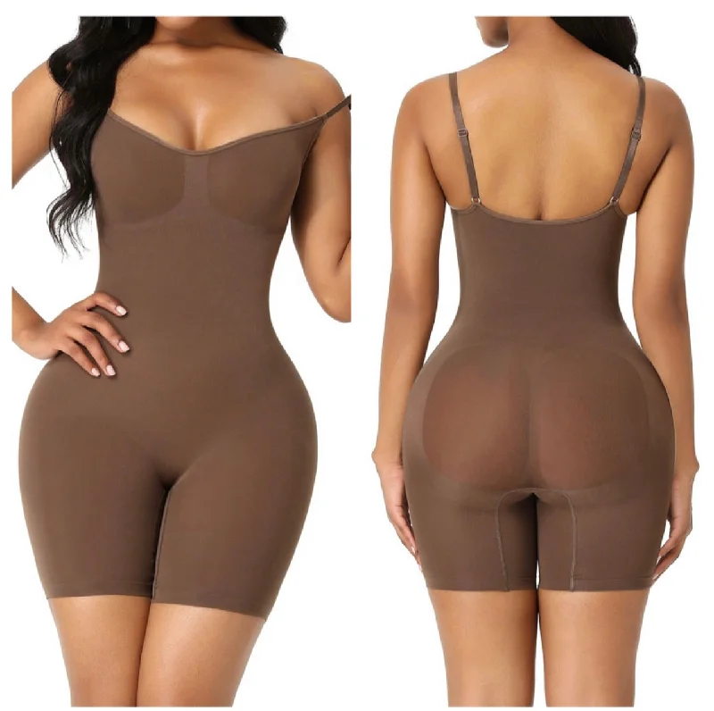 Happiness.Shapes Seamless Plus Size Full Body Shaper Firm Compression