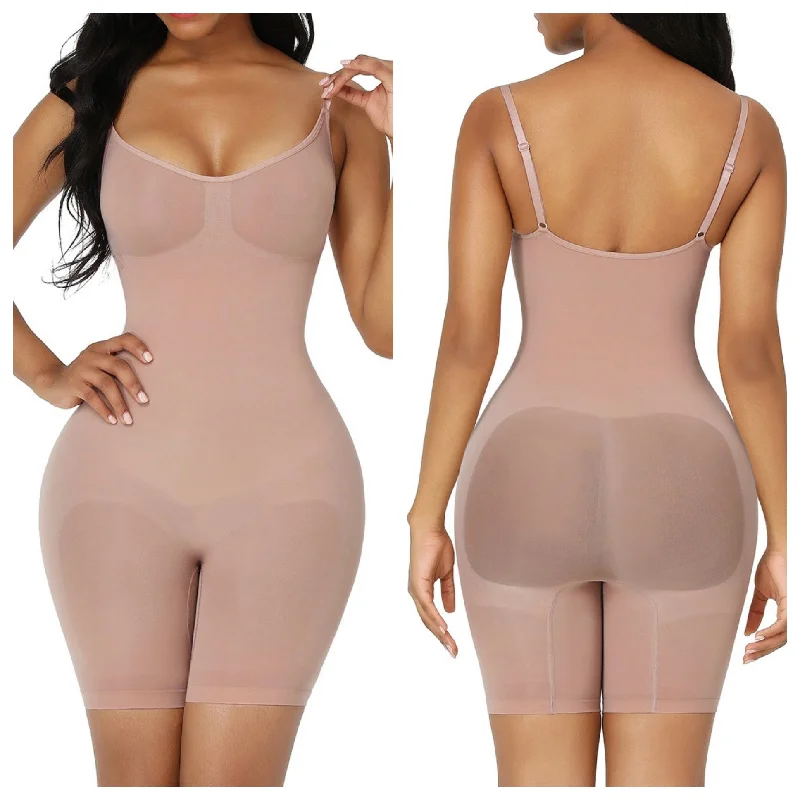 Happiness.Shapes Seamless Plus Size Full Body Shaper Firm Compression