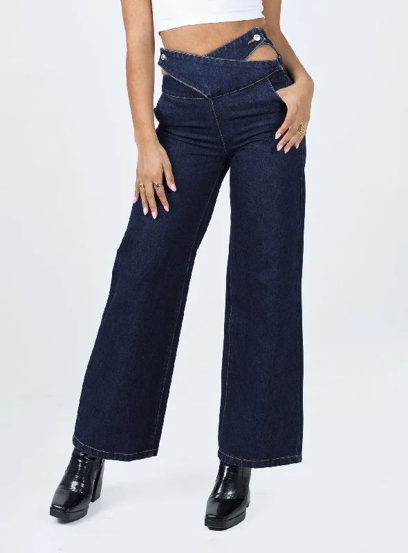 Chaser V Waist Jeans Indigo