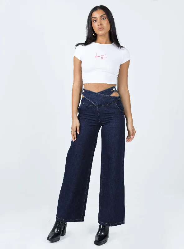 Chaser V Waist Jeans Indigo