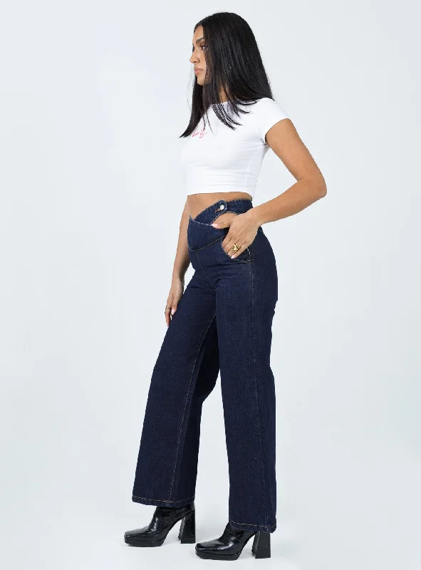 Chaser V Waist Jeans Indigo