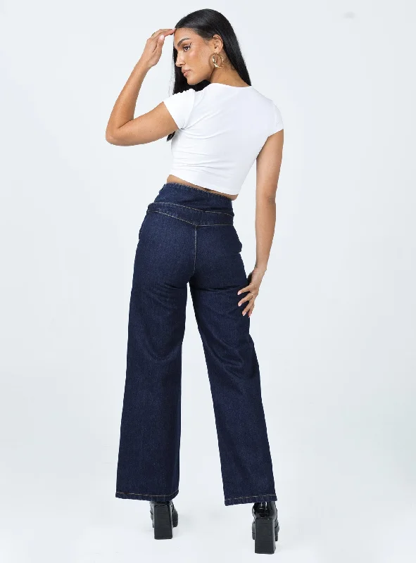 Chaser V Waist Jeans Indigo