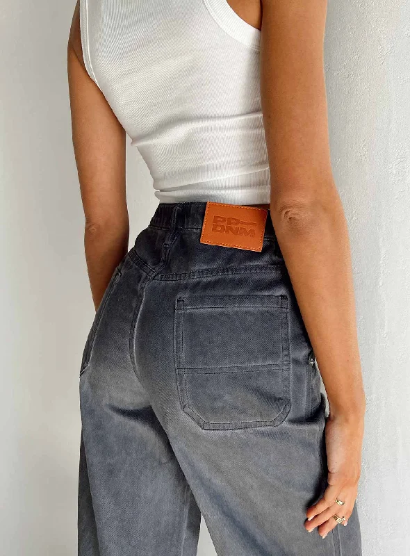 Dream Big Wide Leg Flare Jeans Denim