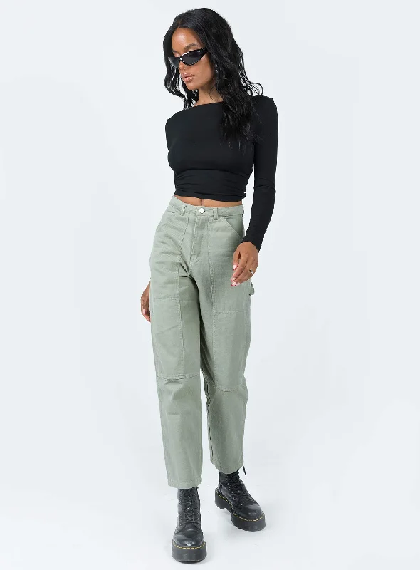 Dropouts Cargo Pants Green