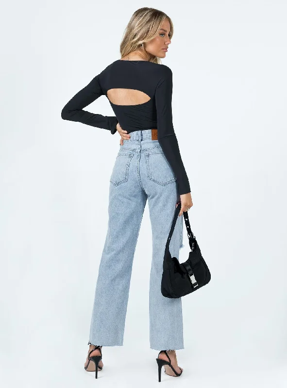 Ellesi Straight Leg Jean Denim