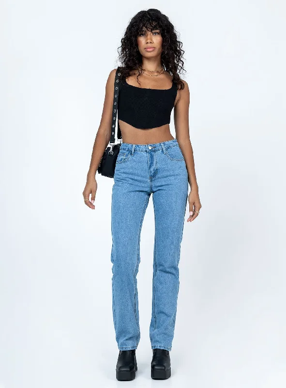 Hewie Mom Jeans Denim