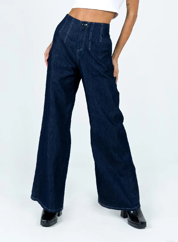 Misty Wide Leg Jeans Denim