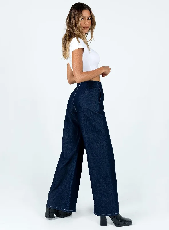 Misty Wide Leg Jeans Denim