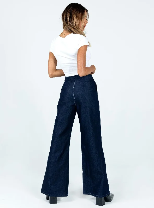 Misty Wide Leg Jeans Denim