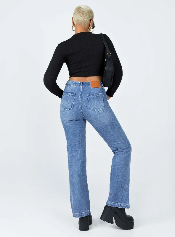 Cholula Straight Leg Denim Jeans