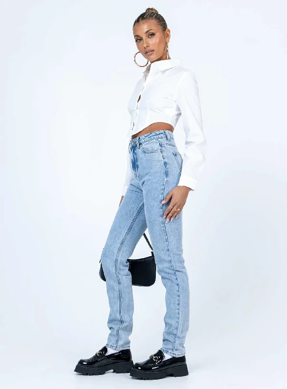 Zamora Straight Leg Denim Jeans