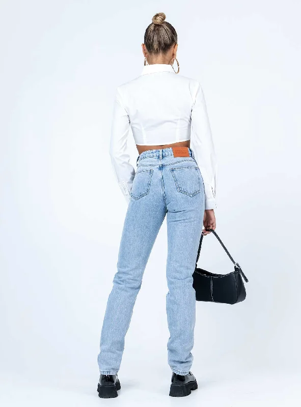 Zamora Straight Leg Denim Jeans