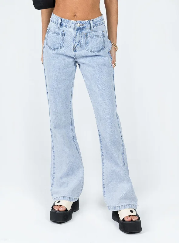 Jemma Low Rise Bootcut Jeans