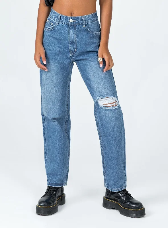 Taxco Straight Leg Denim Jeans