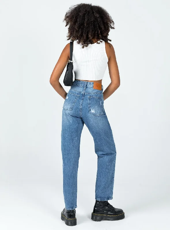 Taxco Straight Leg Denim Jeans