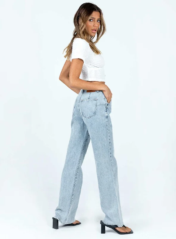 Tessa Straight Jeans Denim