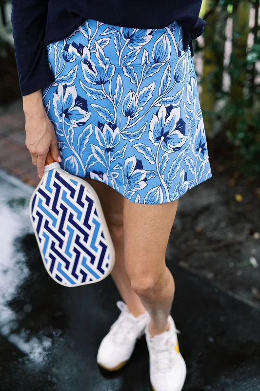 The Active Sherri Skort in Blue Blossom