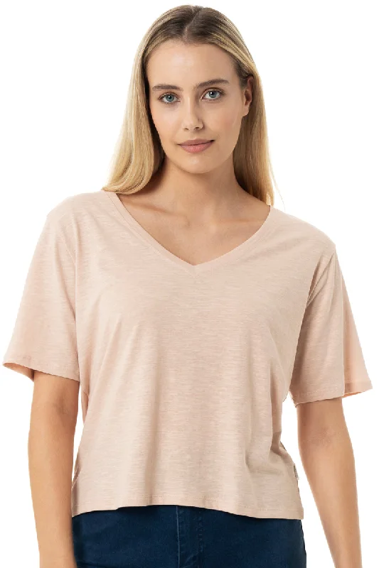 Boxy T-Shirt _ 150054 _ Rose