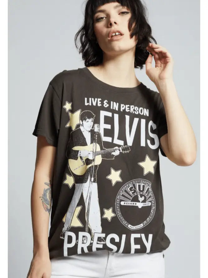 Elvis X Sun Record Unisex Tee