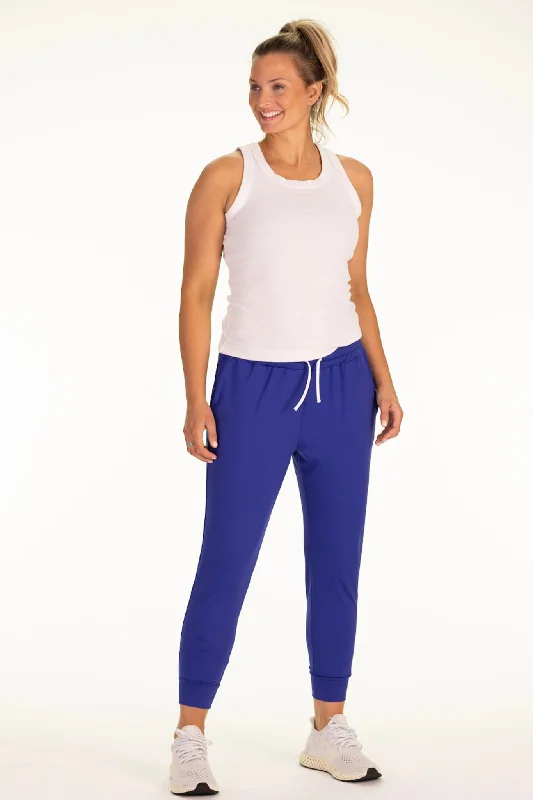 The Performance Natasha Jogger in Bright Blue