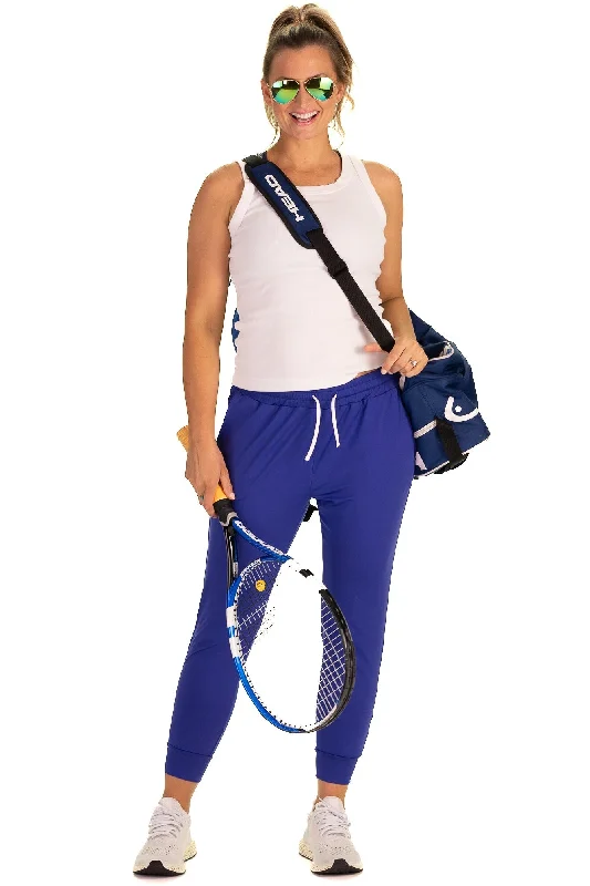 The Performance Natasha Jogger in Bright Blue