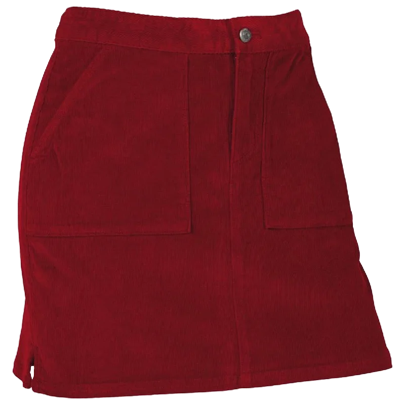 Women's Crest Cord Skirt