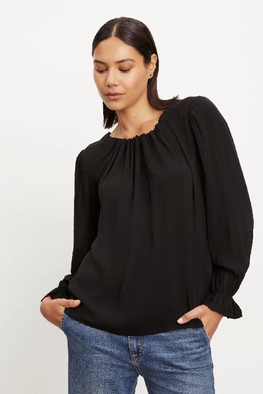 BRISTOL NECK TIE TOP