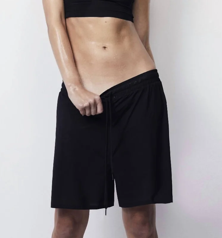 Women's Boxer Short In Black