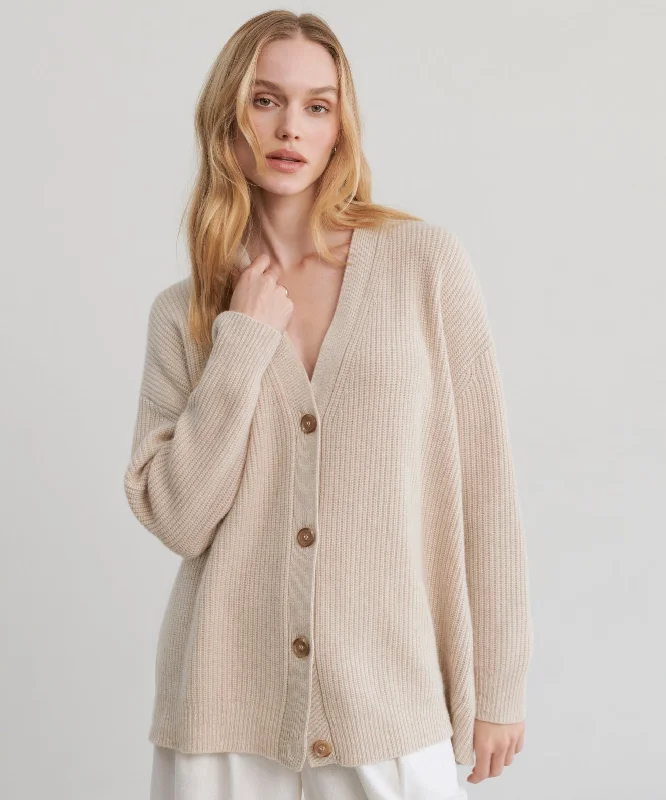 Cashmere Cocoon Cardigan