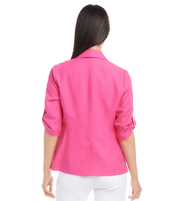 Roll Tab Sleeve Jacket